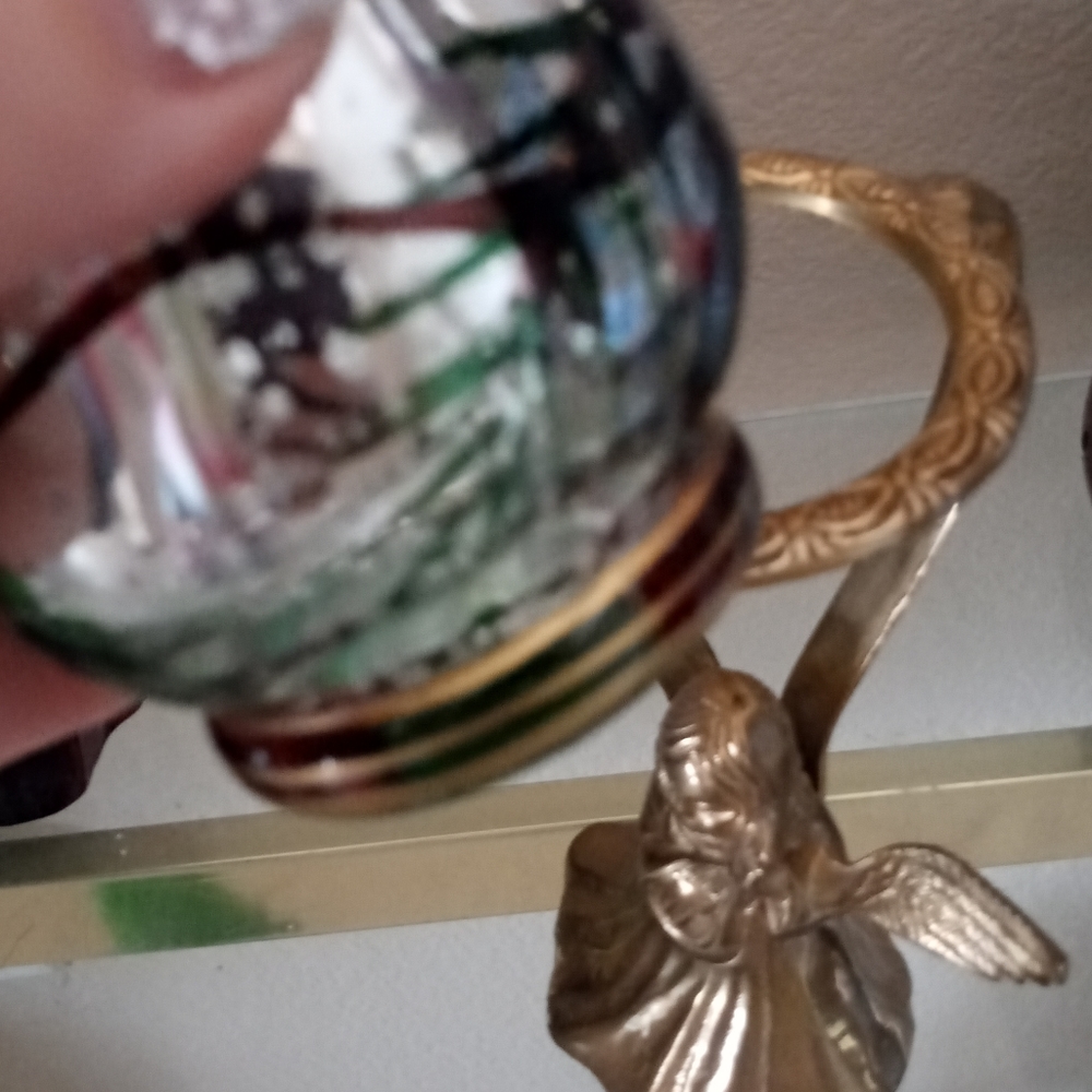 VINTAGE RARE BRASS ANGEL - Picture 4 of 6